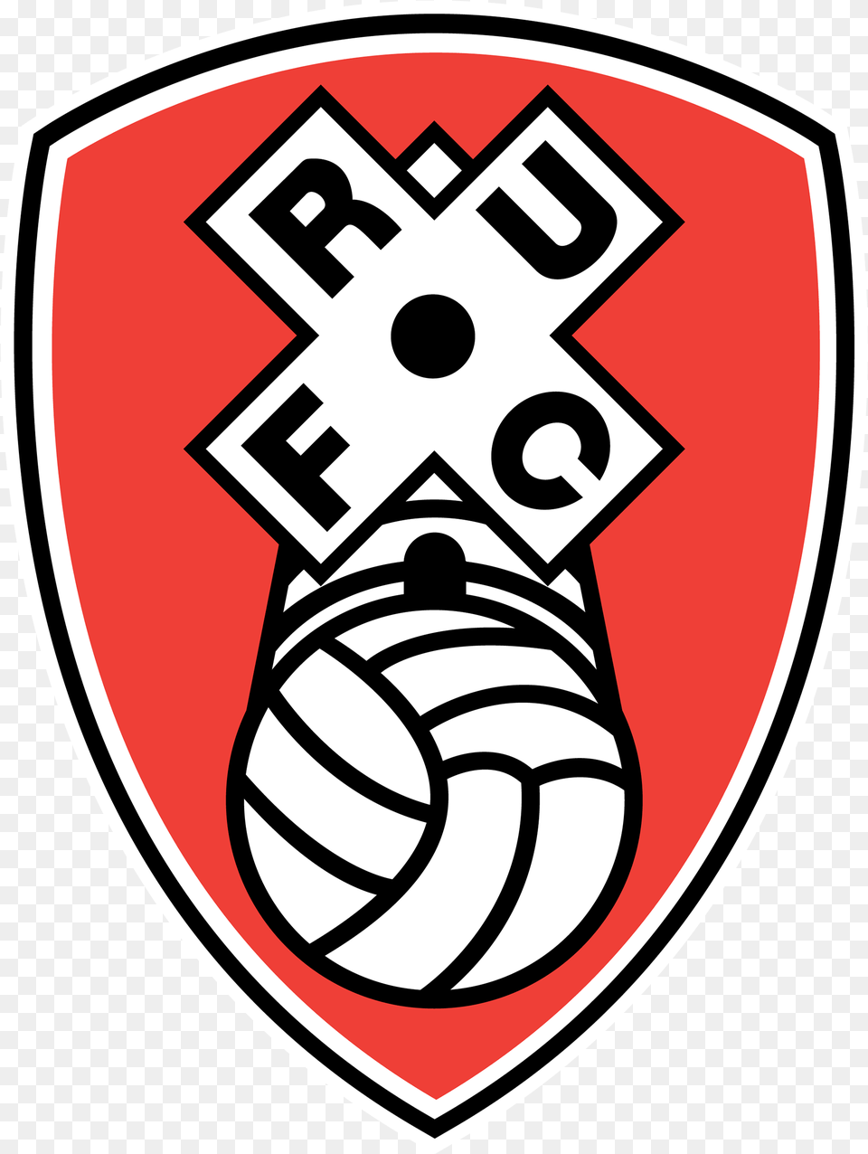 Rotherham United Fc Logo Rotherham United Fc Logo, Dynamite, Weapon, Armor, Symbol Png Image