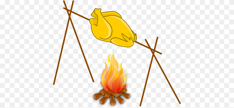 Rotisserie Chicken Clipart Clip Art, Fire, Flame Free Png