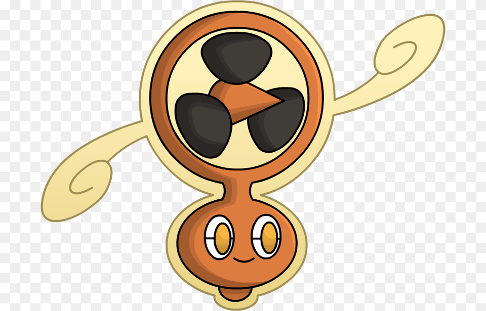 Rotom Fan Pokemon, Cutlery, Spoon, Rattle, Toy Png Image