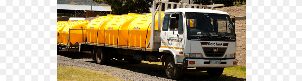 Rototank Horisontal Transport Tanks Trailer Truck, Transportation, Vehicle, Person Free Png Download