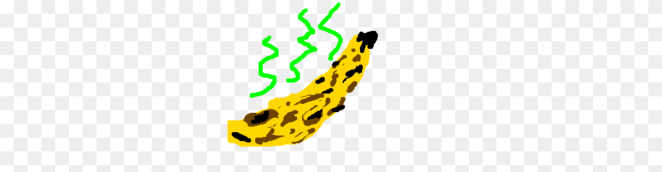 Rotten Banana Drawing, Light, Nature, Night, Outdoors Free Png Download