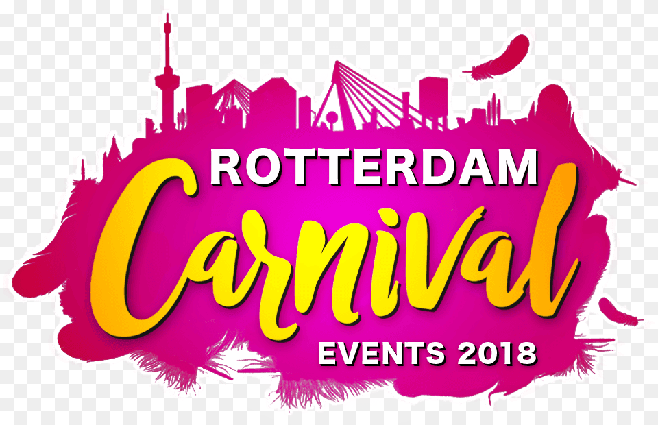 Rotterdam Carnival Events Taking Rotterdam39s Carnival Carnival, Purple, Advertisement, Art, Graphics Free Transparent Png