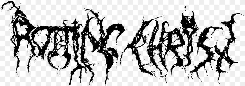 Rotting Christ Logo Rotting Christ Thy Mighty Contract, Gray Free Transparent Png