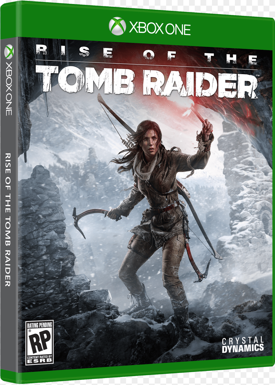 Rottr Box Large Microsoft Rise Of The Tomb Raider Xbox One Png Image