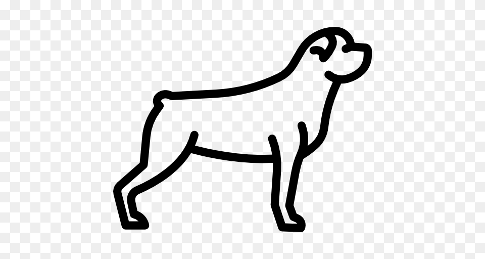 Rottweiler, Stencil, Bow, Weapon, Animal Free Transparent Png