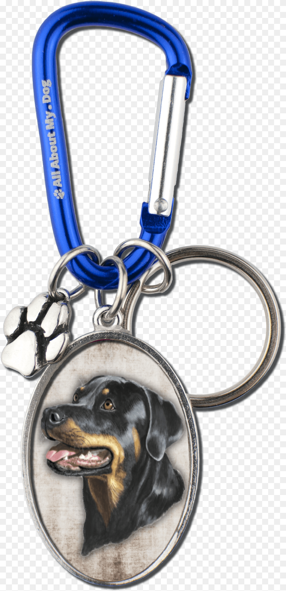 Rottweiler Cameo Carabiner Keychain Rottweiler, Smoke Pipe, Accessories, Animal, Canine Free Transparent Png