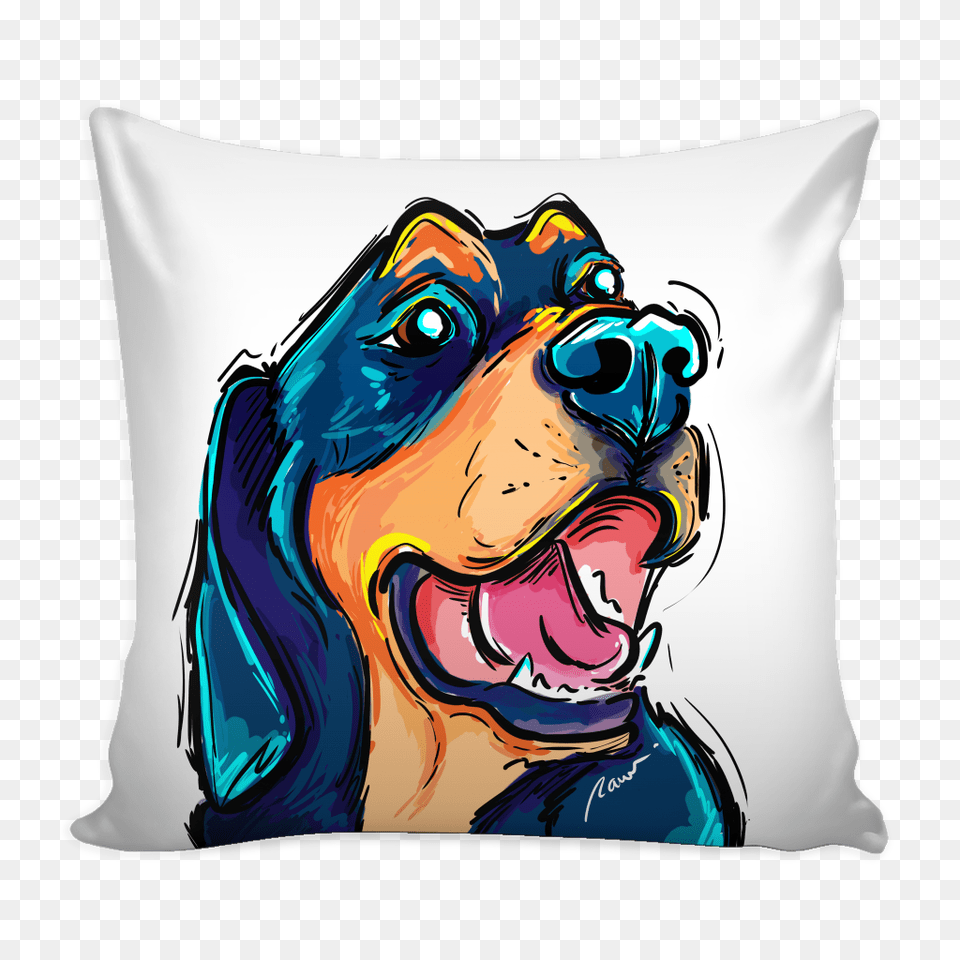 Rottweiler Mix Pillow Cover, Cushion, Home Decor, Adult, Female Free Png Download