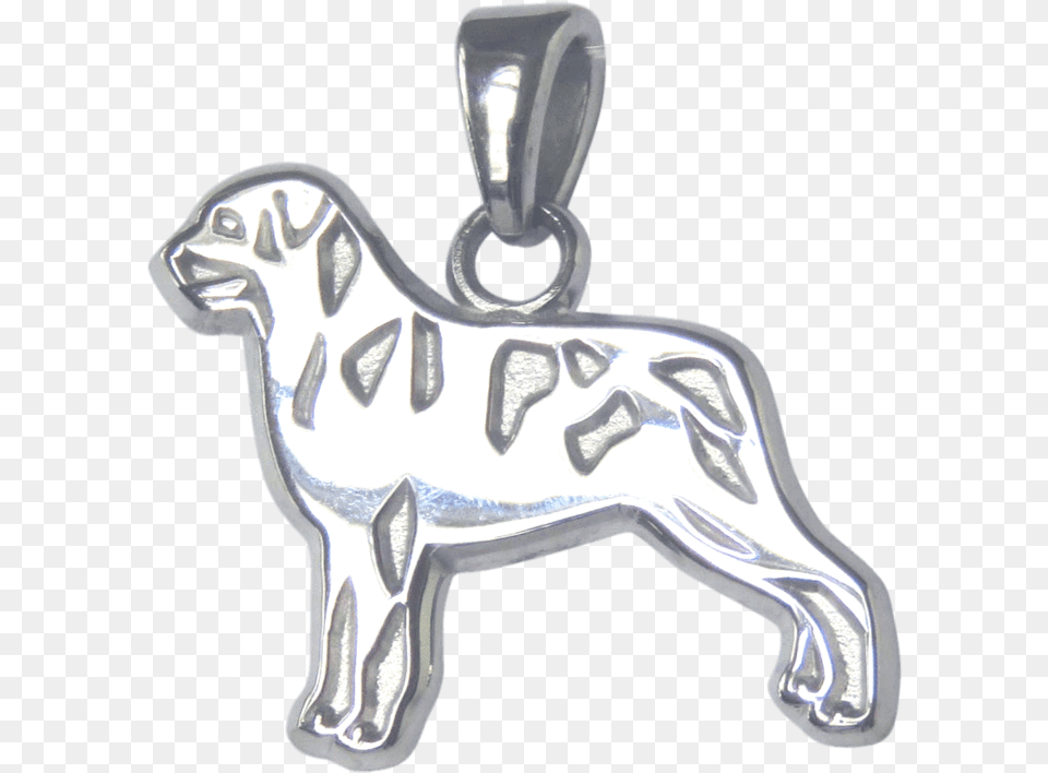 Rottweiler Pendant Pendant, Accessories, Silver Png Image