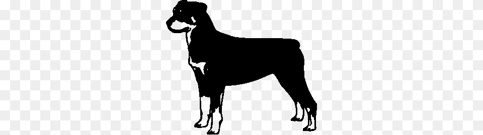 Rottweiler Silhouette Clip Art Clipart, Stencil, Adult, Person, Female Free Transparent Png