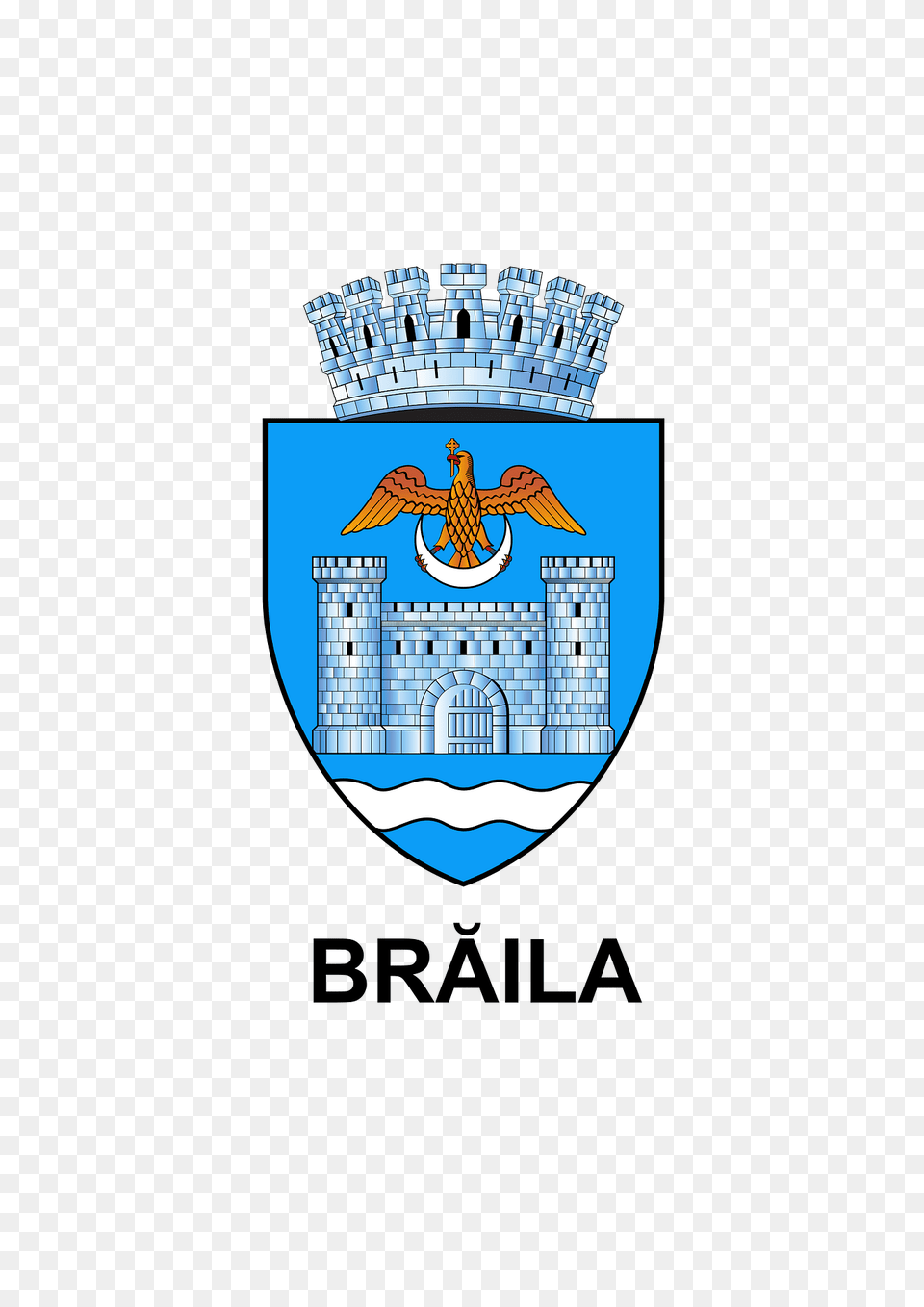 Rou Br Braila Coa Clipart, Animal, Bird, Logo, Badge Free Transparent Png