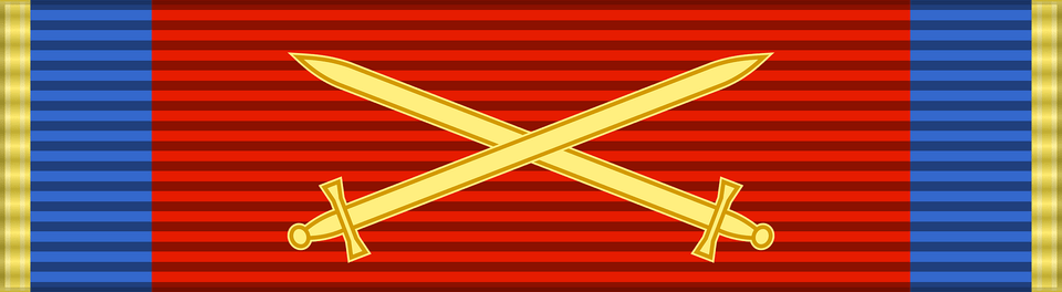 Rou Military Virtue Medal 2002 War Ribbon 1st Class Bar Clipart Png Image