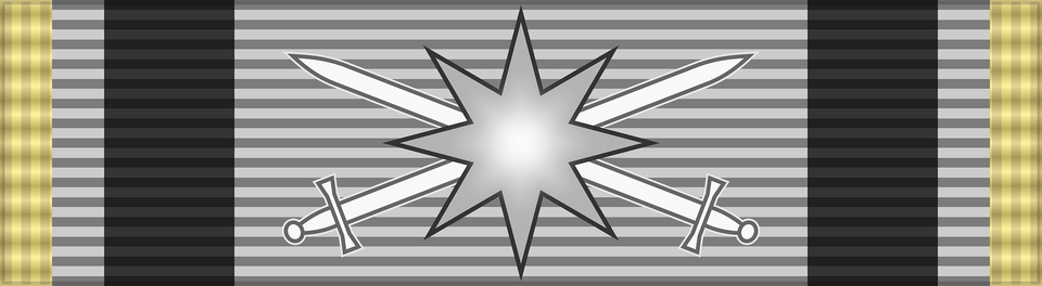 Rou Order For Merit 2000 War Ribbon Gcross Bar Clipart, Symbol Free Png