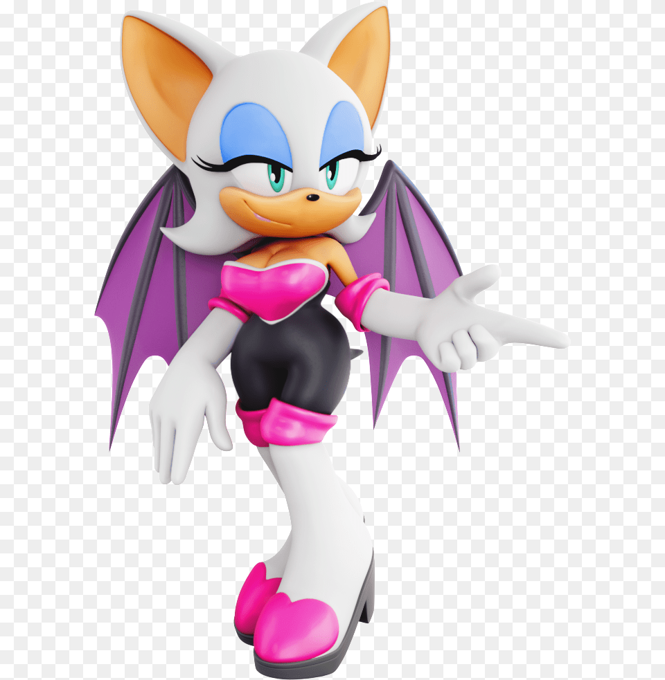Rouge The Bat Rouge The Bat, Baby, Person, Figurine Free Transparent Png