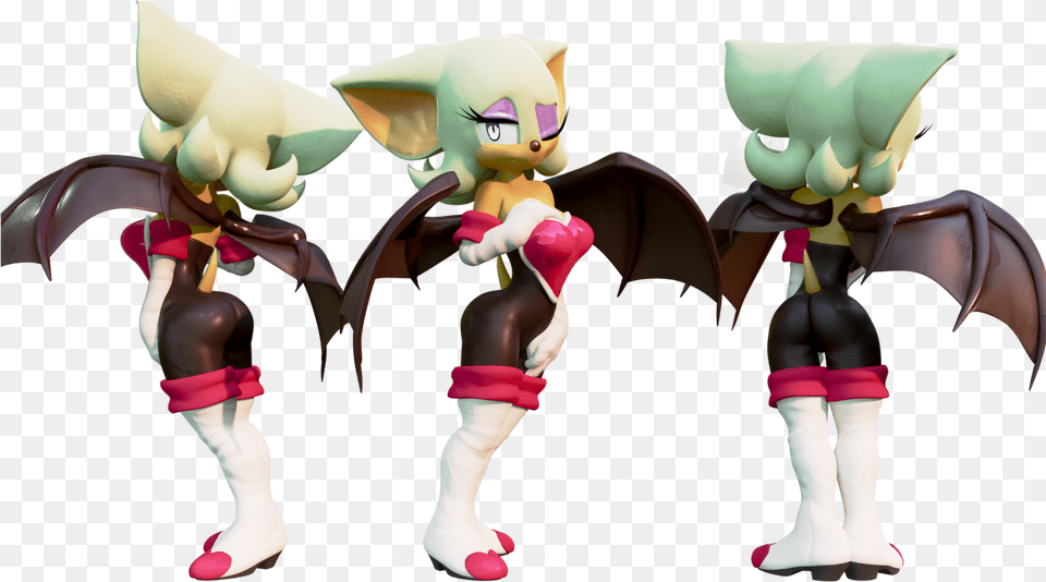 Rouge The Bat Rouge The Bat Model, Baby, Person, Figurine, Clothing Free Transparent Png