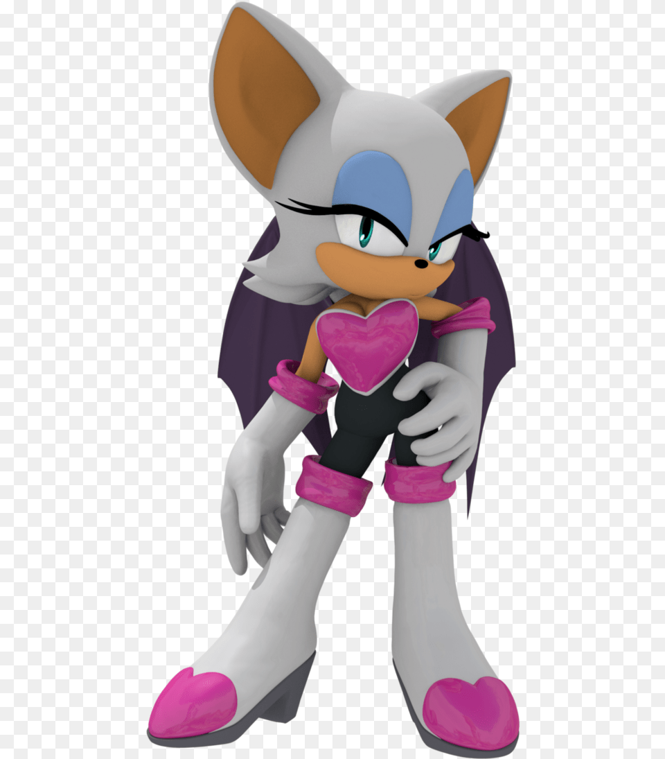 Rouge The Bat Rouge The Bat Render, Clothing, Glove, Baby, Person Free Png Download