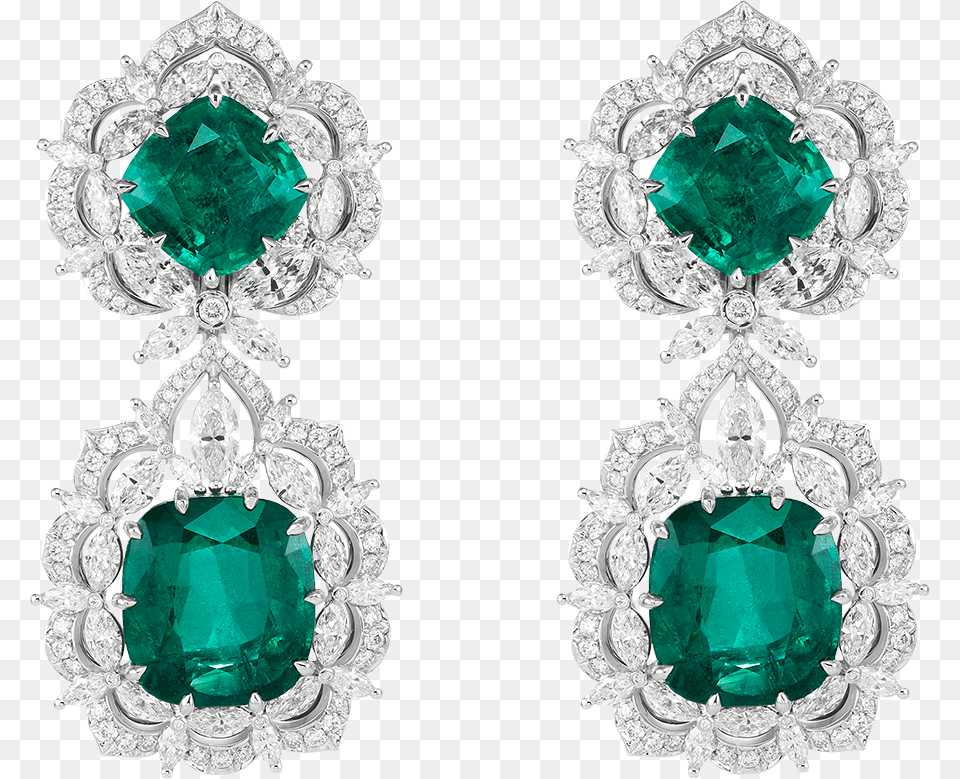 Rough Cut Jewel Jewellery, Accessories, Earring, Emerald, Gemstone Free Png