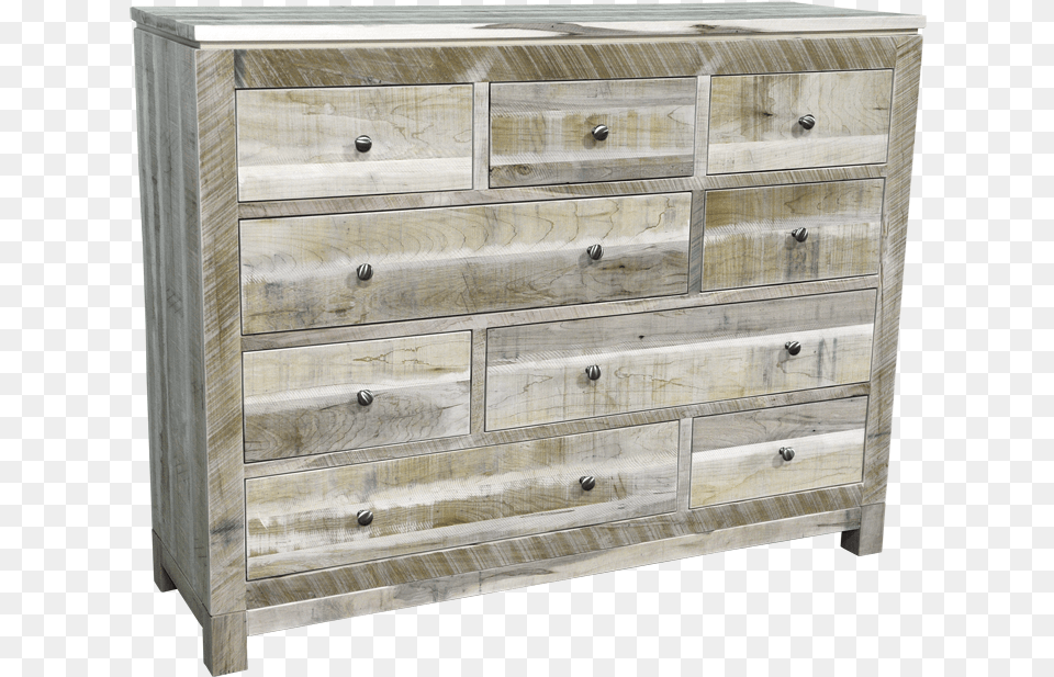 Rough Cut Metro 9 Drawer Dresser Chest Of Drawers, Cabinet, Furniture, Architecture, Building Png