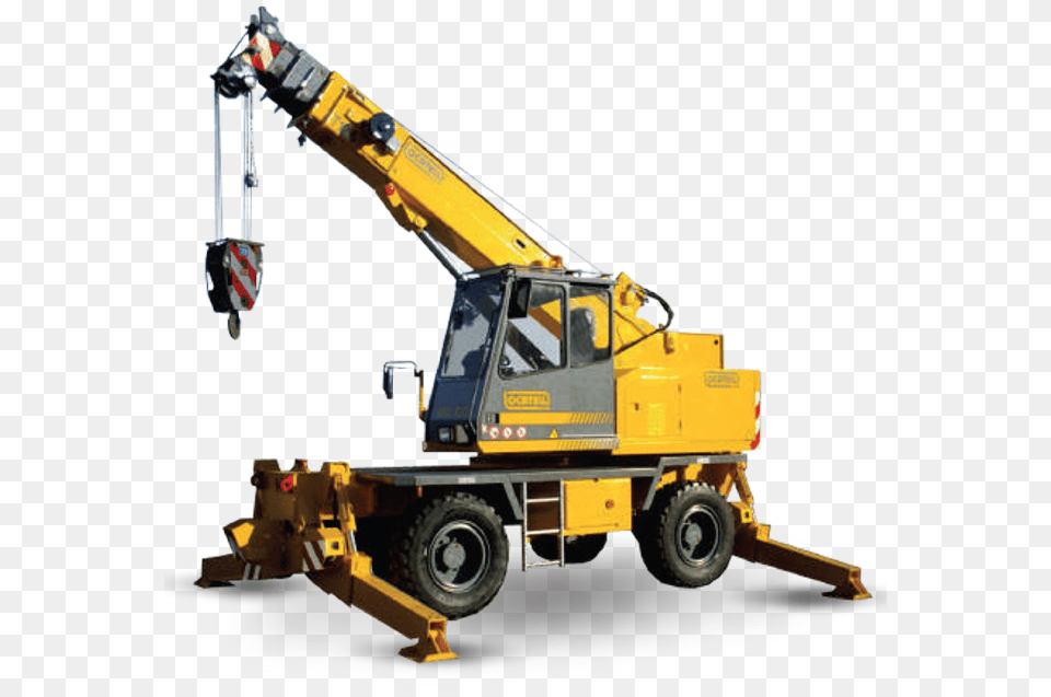 Rough Terrain Cranes Producer, Construction, Construction Crane, Bulldozer, Machine Free Png Download