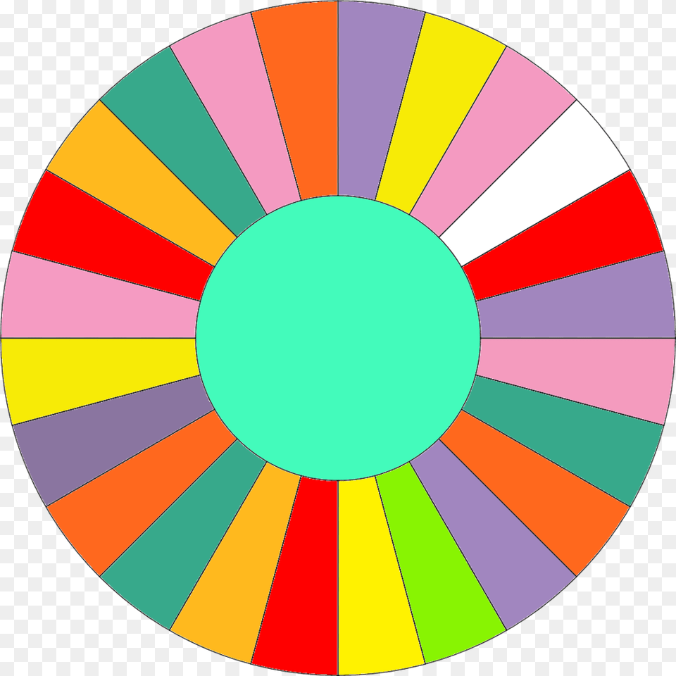 Roulette Wheel Clipart Blank Blank Wheel Of Fortune Wheel, Art Free Png Download