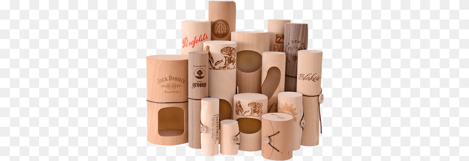 Round Amp Cylinder Wood Boxes Wooden Packaging Free Png
