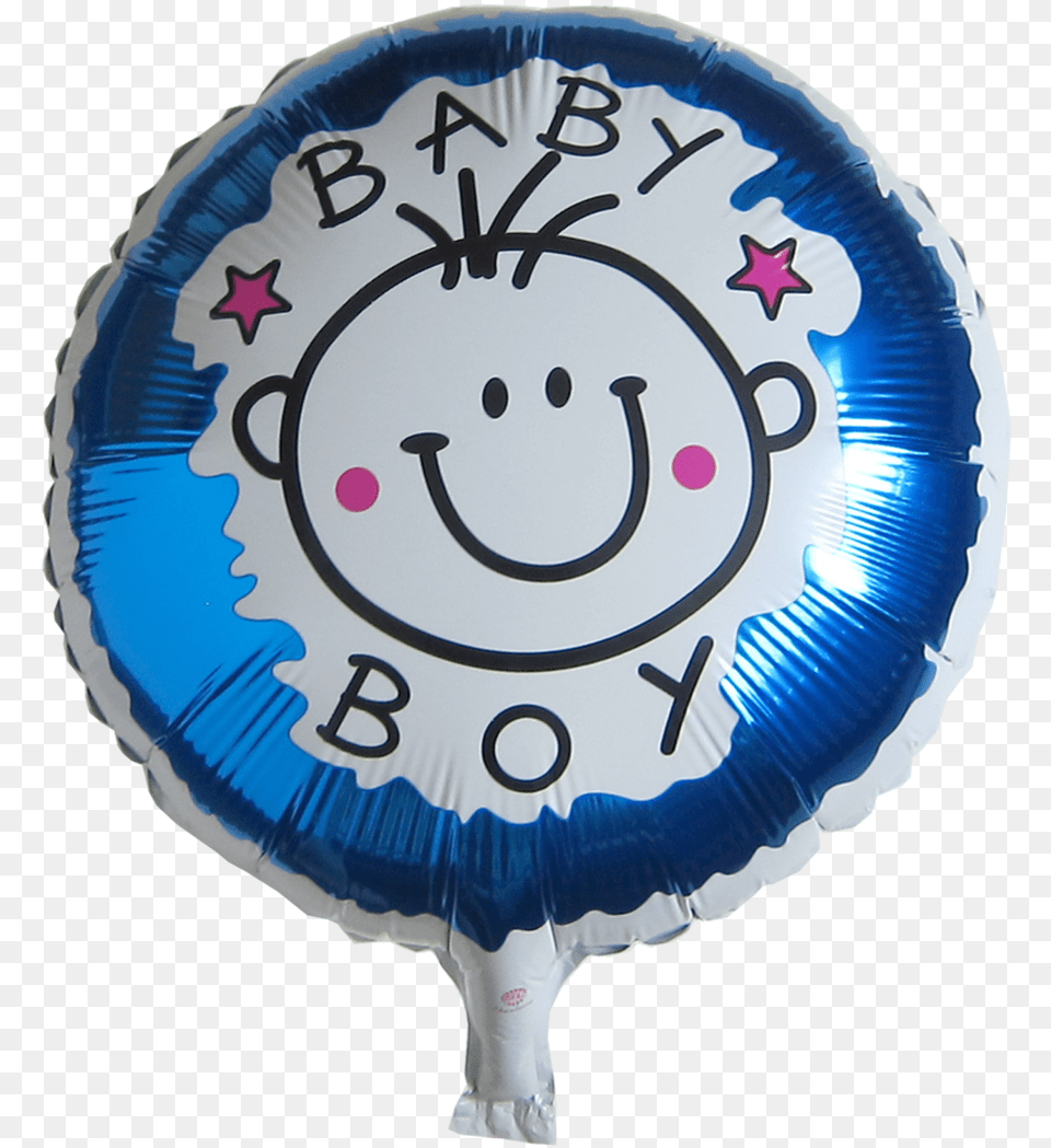 Round Baby Shower Mylar Balloon Baby Boy Round Foil Balloon, Birthday Cake, Cake, Cream, Dessert Png