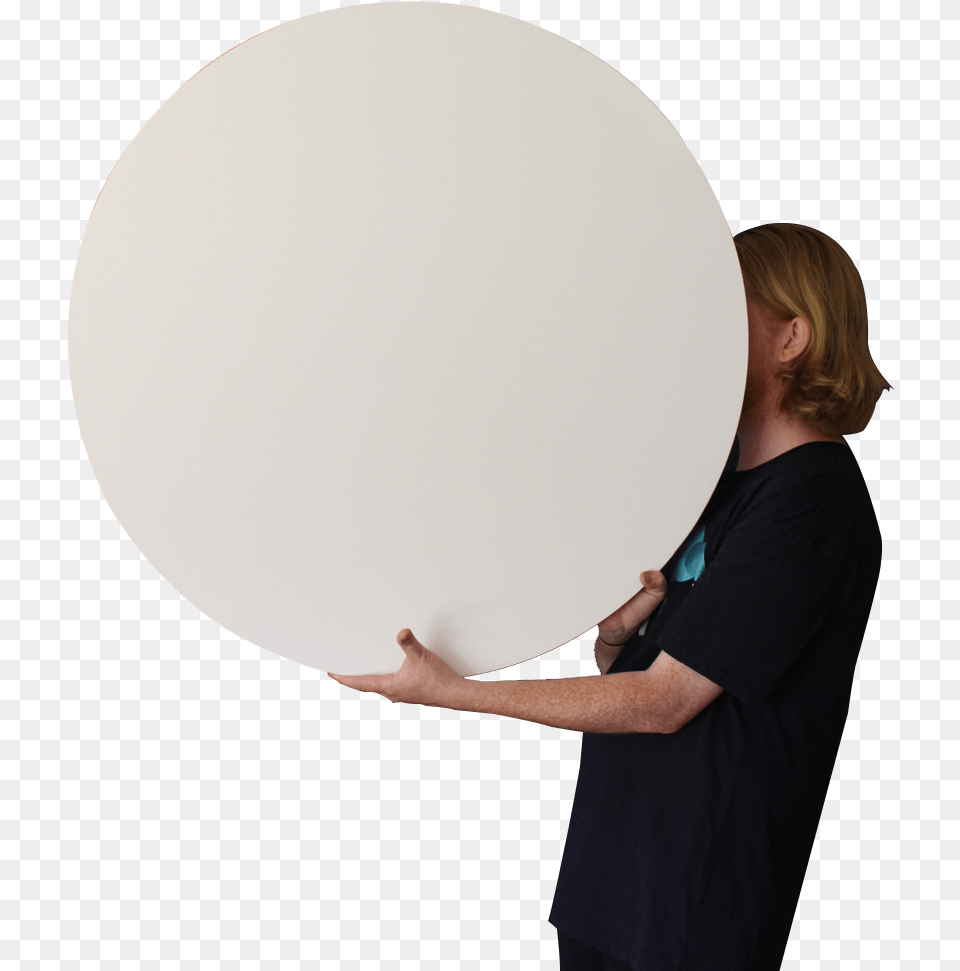 Round Blank Canvas Outside The Square 90cm Large Round Stretched Canvas, Photography, Adult, Female, Person Free Png