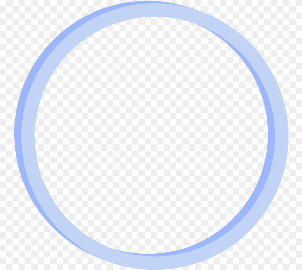 Round Border Frame Round Border Blue Freetoedit Circle, Oval Free Png Download