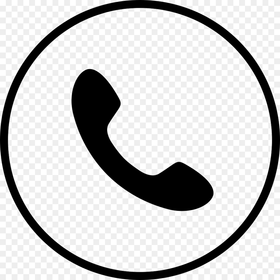 Round Box Phone Icon Symbol, Text Free Png Download