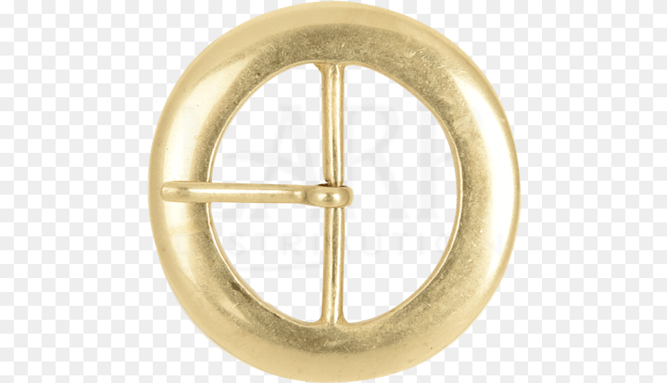 Round Brass Belt Buckle Gold Belt Buckle Round, Accessories, Machine, Wheel Png Image