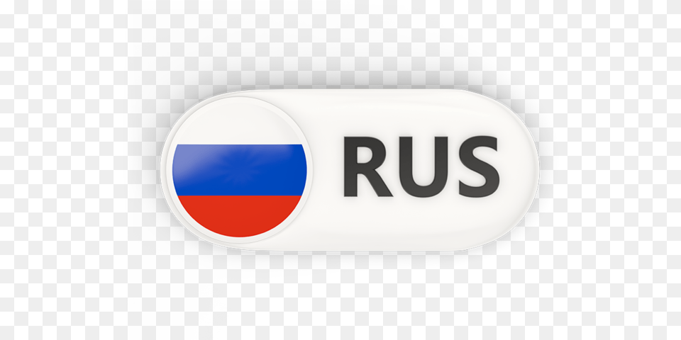 Round Button With Iso Code Russian Flag Icon, Logo Free Png Download