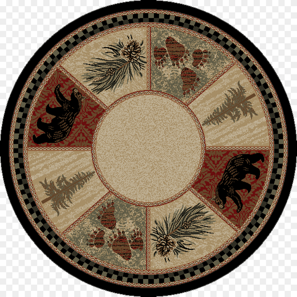 Round Carpet Top View, Home Decor, Rug, Adult, Bride Png