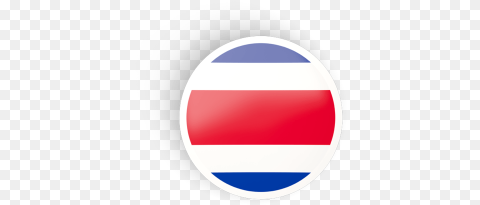 Round Concave Icon Costa Rica Flag Icon, Logo Png Image