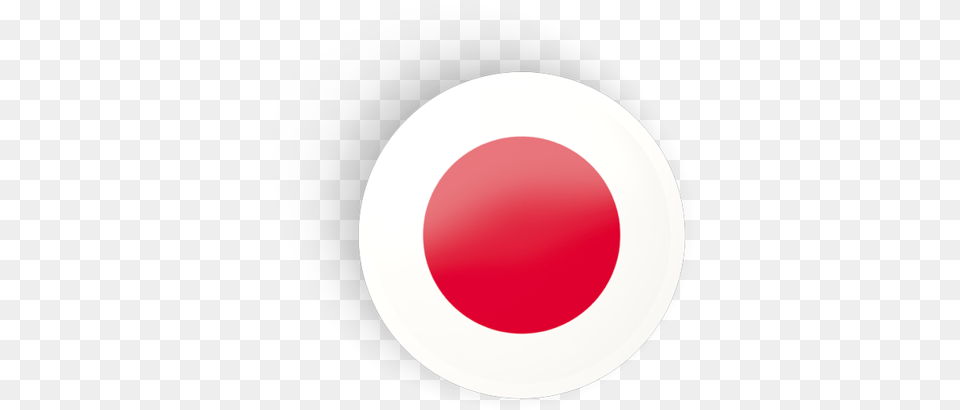 Round Concave Icon Japan Flag Icon Circle, Plate Png