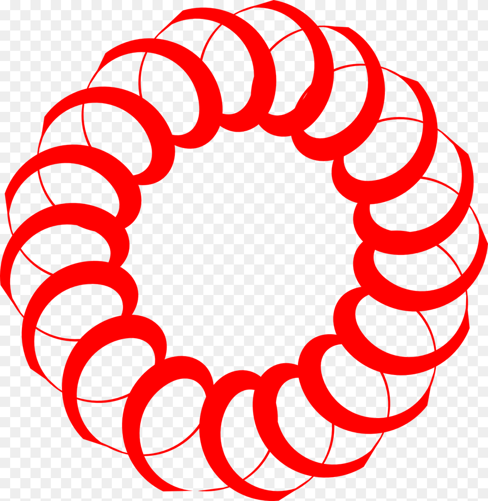 Round Curl Red Letter O Image Logo Colegio Jorge Washington, Berry, Raspberry, Produce, Plant Free Transparent Png