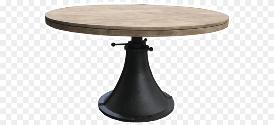 Round Dining Table With Iron Base, Coffee Table, Dining Table, Furniture, Tabletop Png Image