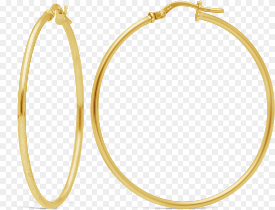 Round Earrings Gold, Hoop, Accessories, Earring, Jewelry Free Png Download