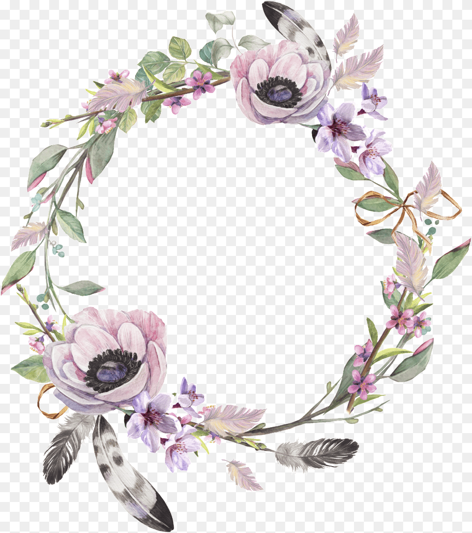 Round Elegant Flower Transparent, Accessories, Jewelry, Plant, Bracelet Free Png
