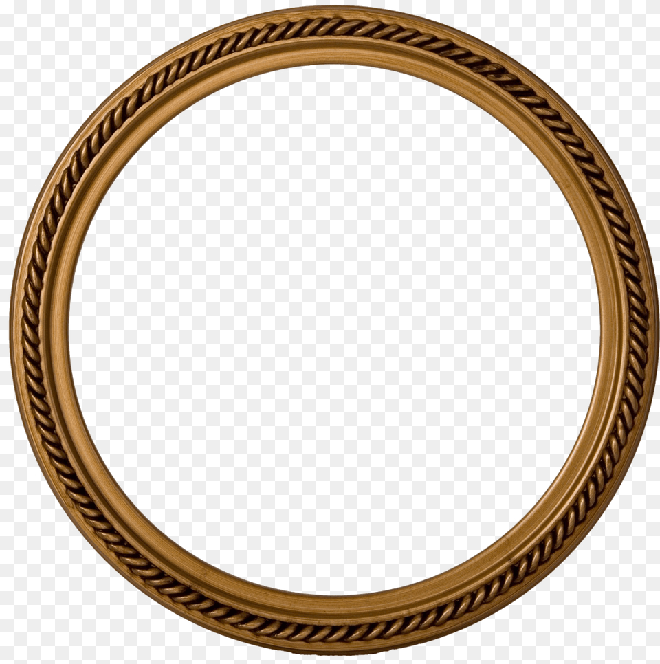 Round Frame Image Round Frame Gold, Oval, Photography, Machine, Wheel Png