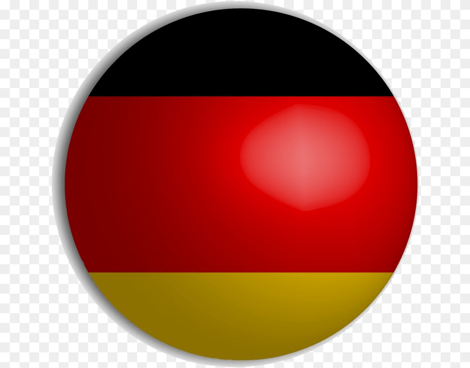 Round Germany Flag Image Background, Sphere, Logo, Disk Png