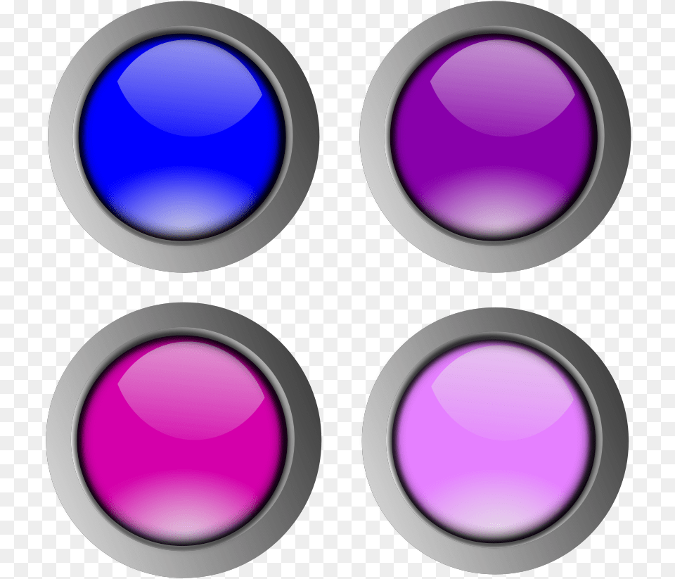 Round Glossy Buttons 1 Svg Clip Arts Round Glossy Button, Electronics, Purple, Camera Lens, Speaker Free Png