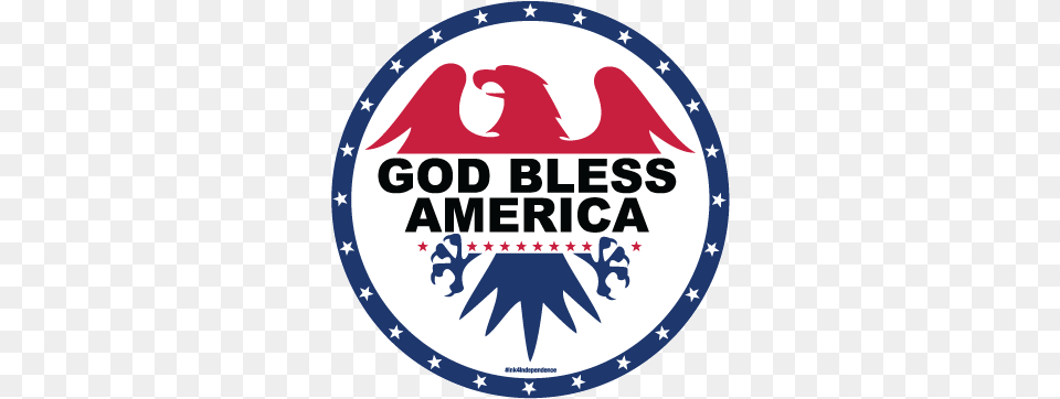 Round God Bless America Irving Berlin God Bless America Sheet Music, Logo, Badge, Symbol, Emblem Png Image