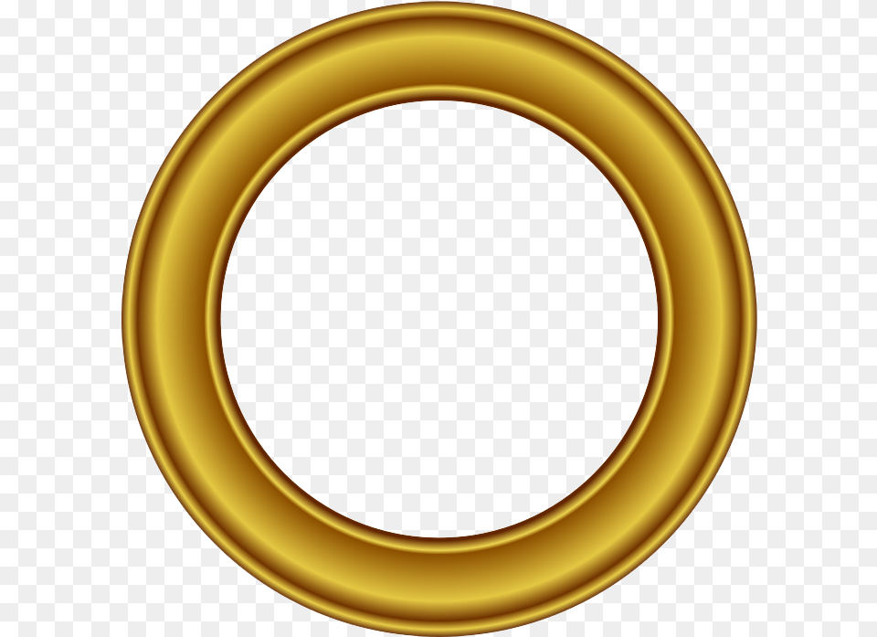 Round Gold Frame 5 Image Clipart Gold Round Frame, Oval, Disk Free Png Download