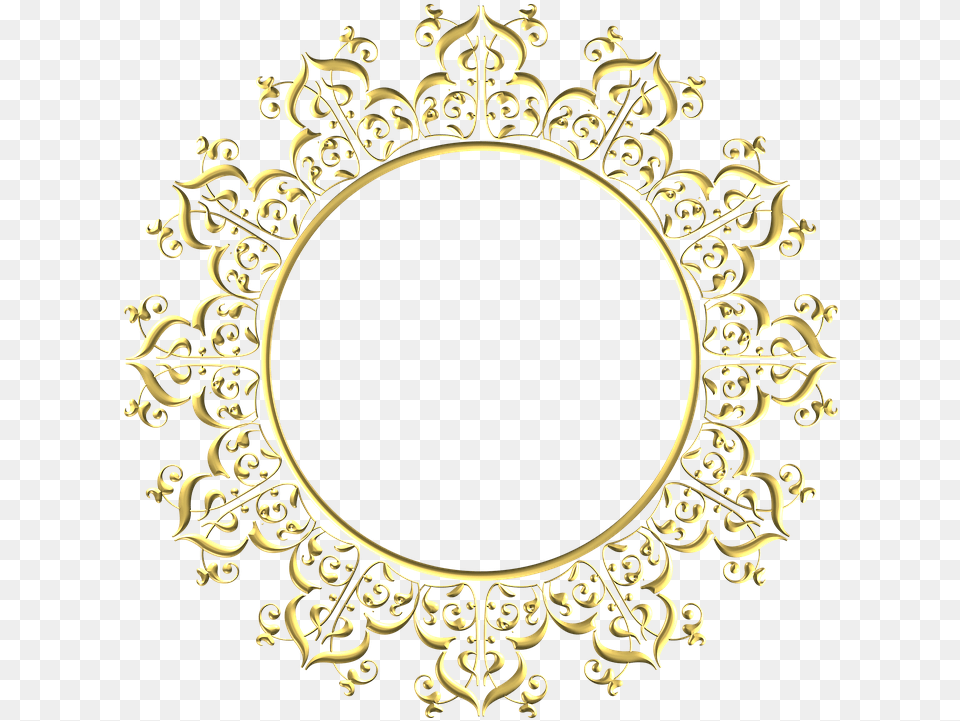 Round Gold Frame Clipart Full Size Clipart Circle Frame For Wedding, Accessories, Jewelry, Oval, Chandelier Free Png