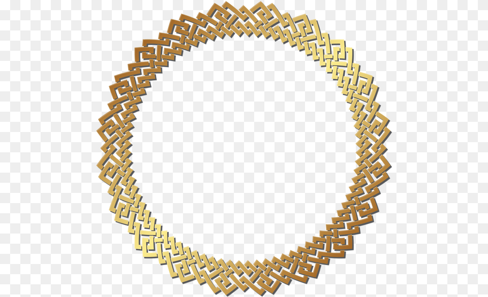 Round Gold Frame Transparent, Oval, Accessories, Jewelry, Necklace Png Image