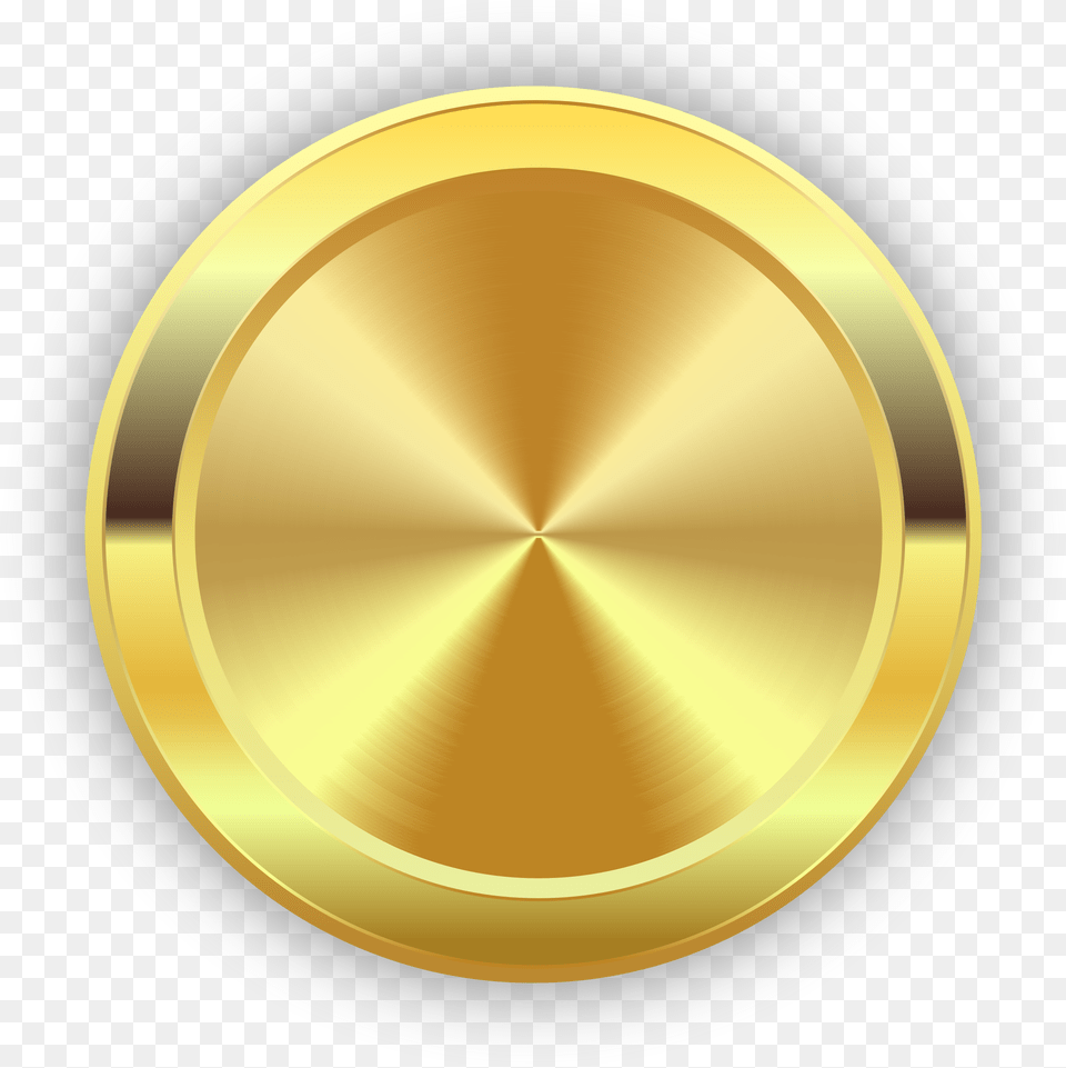 Round Golden Badge Clip Arts Golden Round, Gold, Disk Free Transparent Png