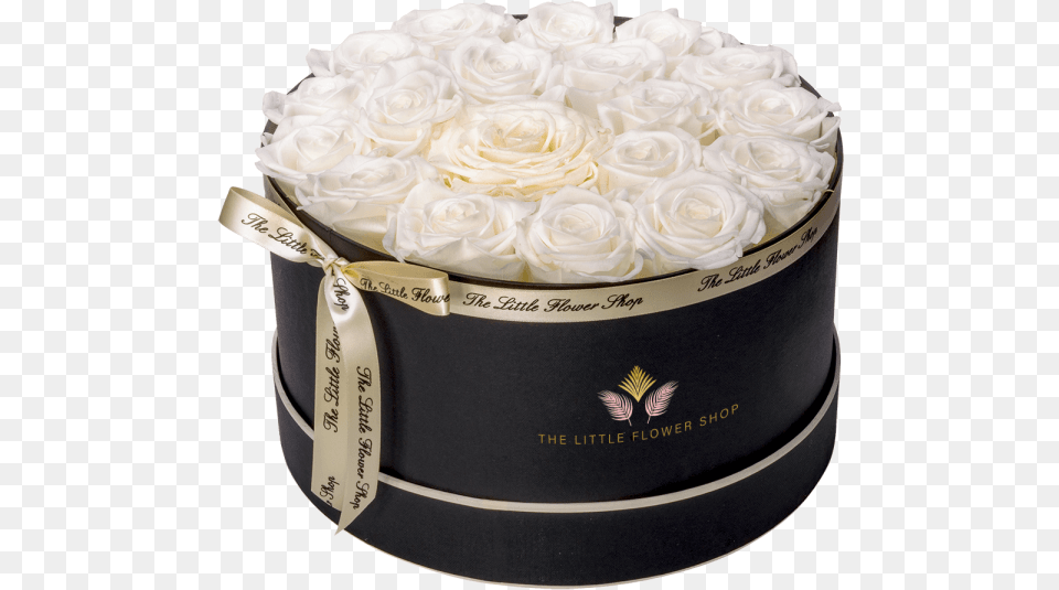 Round Hat Box Garden Roses, Birthday Cake, Plant, Food, Flower Bouquet Free Transparent Png
