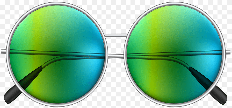 Round Hippie Sunglasses Clip Free Transparent Png