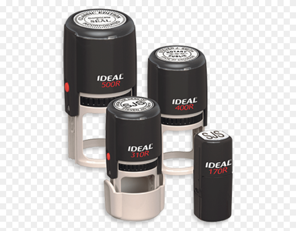 Round Ideal By Trodat Stampsquottitlequotround Ideal By Round Self Inking Stamp, Bottle, Shaker, Machine Free Png Download