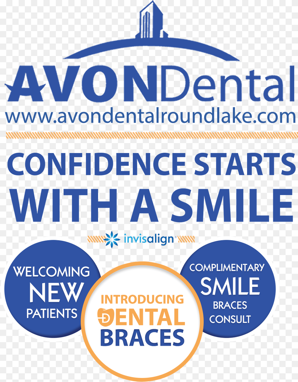 Round Lake Dentist Confidence Starts With A Smile Think Safety Starts With You 10quot X 14quot Adhesive, Advertisement, Poster Free Transparent Png