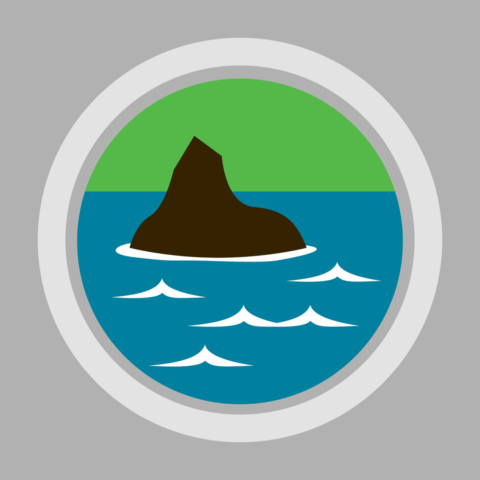 Round Landmark Icon Island Clipart, Nature, Outdoors, Sea, Water Free Transparent Png